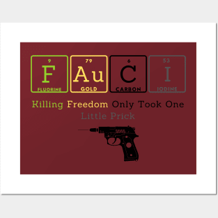 Killing Freedom Only Took One Little Prick Posters and Art